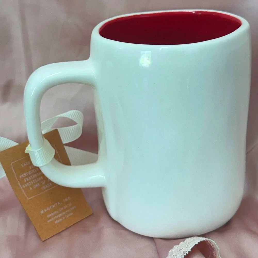 Rae Dunn SWEET Strawberry Mug NWT New Red Interior Artisan Collection by Magenta